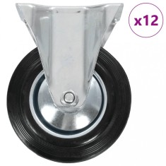 vidaXL Roți fixe, 12 buc., 160 mm 277982