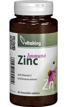 Zinc Immuno Masticabil cu Echinacea 60cpr Vitaking Cod: vk1809 foto