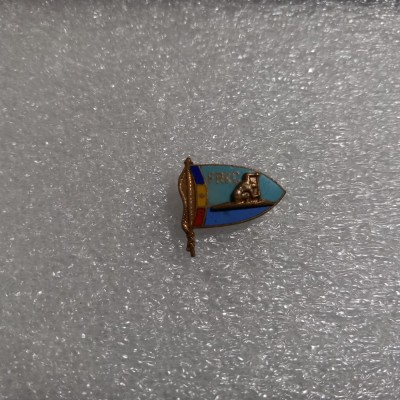 Insigna Fed. Romana de Kaiac canoe foto