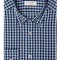 Camasa barbati slim bleumarin in carouri C003SL