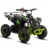 Atv electric copii XTR E-M12-6S 1000W, culoare negru/verde Cod Produs: MX_NEW XTR-E-M12/6S1-17