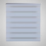 Stor Zebra, 140 x 175 cm, Alb, vidaXL