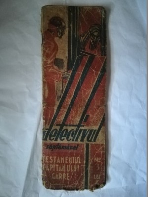 Detectivul săptăm&amp;acirc;nal Testamentul căpitanului Garre foto