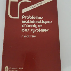 N Moisseev Matematica Problemes mathematiques d'analyse des systemes