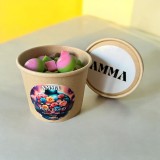 Cutie cu ceara parfumata Flora Bloom 150 g, Handmade, Oem