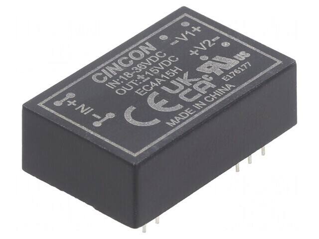 Convertor DC/DC 18-36V la 15V/-15V 5W-6W