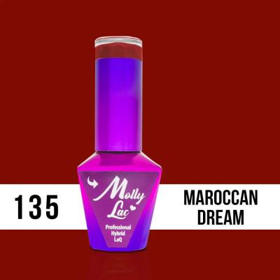 MOLLY LAC UV/LED Bubble Tea - Maroccan Dream 135, 10ml foto