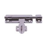 Cumpara ieftin Zăvor Inox cu Prindere Lacăt, 105mm - Siguranță Ușă, Poartă, Dulap - Anticoroziune