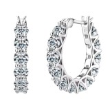 Cumpara ieftin Cercei rotunzi argint 925, JW1747, model elegant, placati cu rodiu