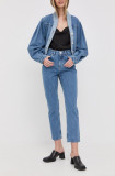 Cumpara ieftin Custommade jeansi femei , high waist