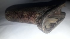 maner arma/pusca mitraliera Original textolit-folosit,stare cf.foto,T.GRATUIT foto