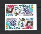 ROMANIA 2009 - ZIUA NONVIOLENTEI, TETE BECHE 2, MNH - LP 1847d, Nestampilat