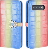 Husa de protectie pentru Samsung Galaxy S10 4G Aisenth, piele PU, multicolor, 6,1 inchi