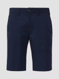 s.Oliver Big Sizes Pantaloni scurti chino barbati big sizes, Detroit, cu talie medie si croiala Regular Fit, Bleumarin inchis, W38