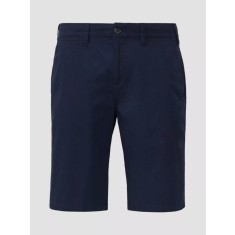 s.Oliver Big Sizes Pantaloni scurti chino barbati big sizes, Detroit, cu talie medie si croiala Regular Fit, Bleumarin inchis, W38