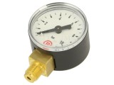 Manometru PNEUMAT 110.35-K, 0-10 Bar, 40mm, Filet G1/8, Conexiune Inferioara, Clasa 1.6