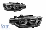 Set de faruri LED tip LCI potrivit pentru BMW Seria 3 F30 sedan, F31 touring 2013-2015 pentru modelele cu faruri xenon din fabrica Performance AutoTun