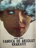 Fabrica de absolut krakatit Karer Capek, Alta editura