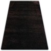 Covor Shaggy Rugsx Narin P901, 200x290 cm, Negru și Roșu, 45mm grosime, Poliester &amp; Polipropilena, Fabricat in Turcia