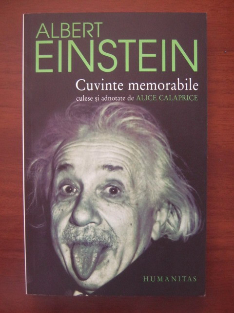 Albert Einstein - Cuvinte memorabile