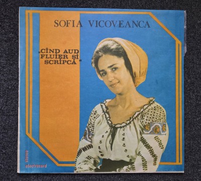 CAND AUD FLUIER SI SCRIPCA - Sofia Vicoveanca foto