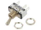 Comutator basculant 3 poziții SP3T 10A 250VAC APEM ON-OFF-(ON)