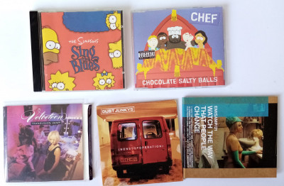 Muzica 5x5 The Simpsons South Park Transvision Vamp Dust Junkys Love Tattoo 20 foto