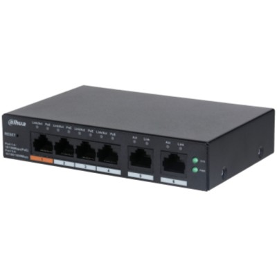 DAHUA SWITCH 6P MNG 4POE CS4006-4ET-60 foto