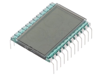Afişaj LCD 7 segmente, 3 digiţi foto