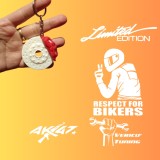 Cumpara ieftin Set 5 Accesorii Auto Tuning , Breloc 3D Disc de Frana + 4 Stickere Street