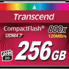 Card de memorie Transcend Compact Flash, 256GB, 800x