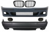 Kit Exterior BMW Seria 5 E39 (1997-2003) M5 Design cu Proiectoare Fumurii si Grile Centrale Negru Lucios Performance AutoTuning
