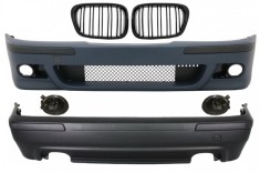 Kit Exterior BMW Seria 5 E39 (1997-2003) M5 Design cu Proiectoare Fumurii si Grile Centrale Negru Lucios Performance AutoTuning