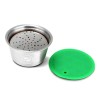 Set Capsula cafea INOX Dolce Gusto Crema, reincarcabila/lavabila, certificare LFGB (standrad German)