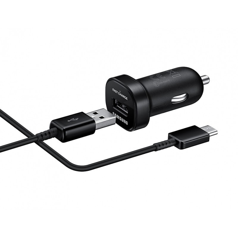 Incarcator Auto cu cablu USB Tip-C Samsung Galaxy Tab S3 9.7, EP-LN930CB,  Fast Charge, 1 X USB, Negru | Okazii.ro