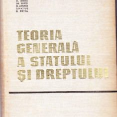 AS - I. CETERCHI - TEORIA GENERALA A STATULUI SI DREPTULUI