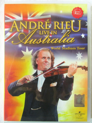 Andre Rieu - LIVE IN AUSTRALIA - DVD original, holograma, nou foto