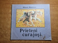 carte pentru copii - prieteni curajosi - din anul 1989 foto