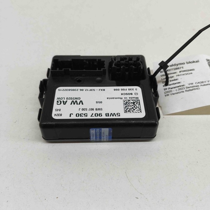 Unitate de control Gateway VW CADDY V SBB, SBJ 2023 OEM: 5WB907530J,3330F00098 27728671