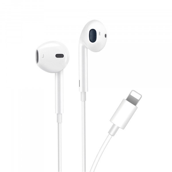 Handsfree Lightning XO Design EP3, Alb