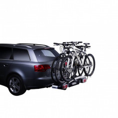 Suport biciclete Thule VeloCompact 926 cu prindere pe carligul de remorcare, pentru 3 biciclete foto