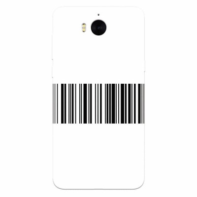 Husa silicon pentru Huawei Y6 2017, Bar Code foto