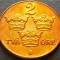 Moneda istorica 2 ORE - SUEDIA, anul 1950 * cod 3427 A