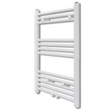 Radiator Port Prosop Baie, 500x764mm, Alb, Otel, Incalzire Centrala, VidaXL