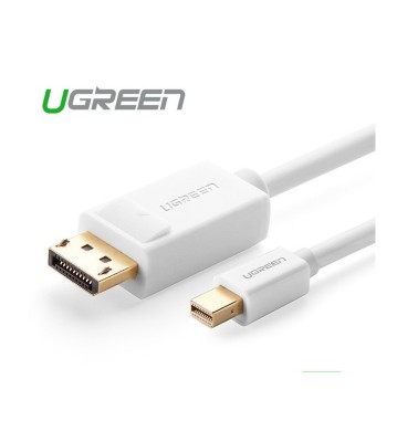 Cablu mini DisplayPort tata la Displayport tata-Lungime 1.5 Metri-Culoare Alb foto