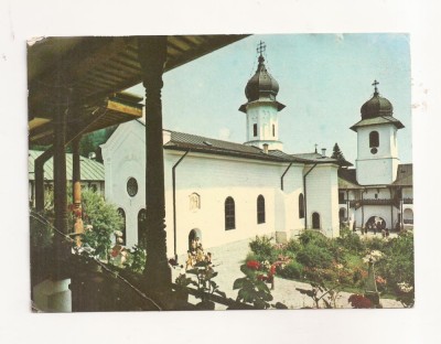 RF44 -Carte Postala- Manastirea Agapia, circulata 1975 foto