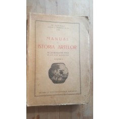 Manual de istoria artelor vol 2 - O. Tafrali