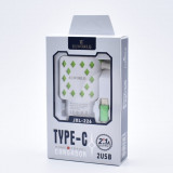Incarcator TRAVEL CHARGER Cu 2 USB TYPE-C 5V 2.1A Elworld &ndash; JXL-226