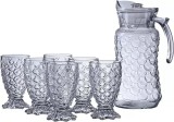 Set pentru limonada model ananas,sticla, 7 piese