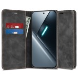 Husa piele Xiaomi Poco X8 Pro Asteroid GSM Confy Cover, negru